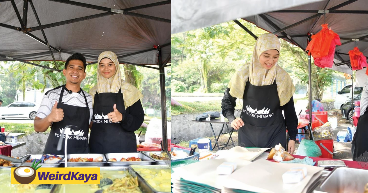 'no regrets' — m'sian woman leaves air stewardess job to sell food by the roadside with husband | weirdkaya