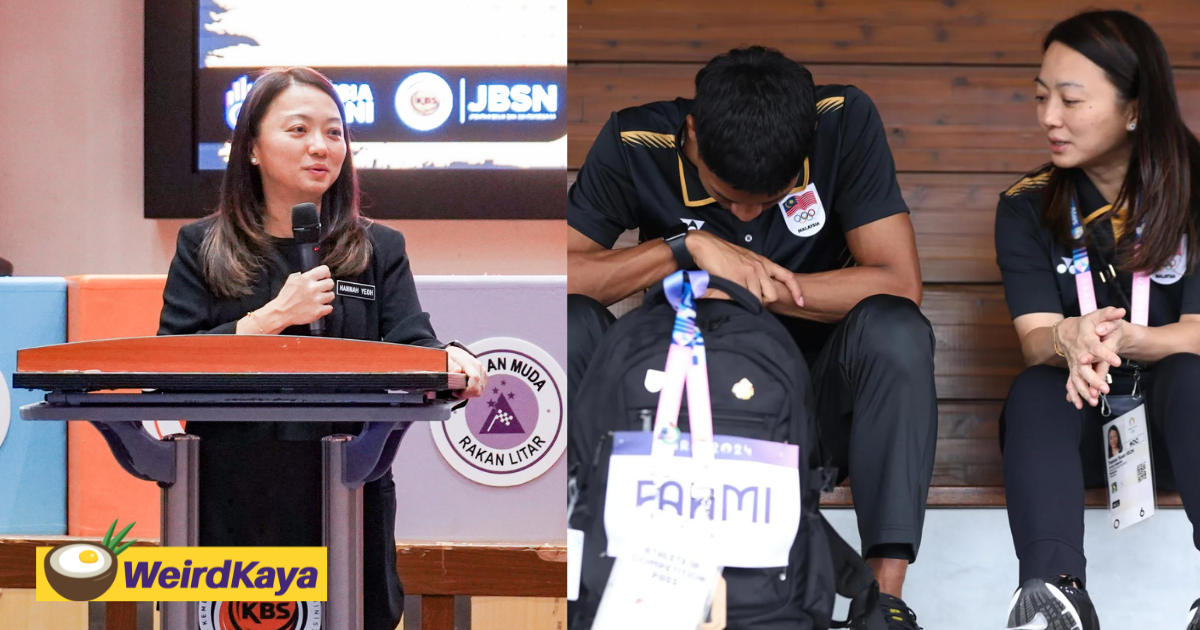 'I'm Sorry M'sians' — Hannah Yeoh Apologises For M’sia Not Being Able To Win 1st Olympic Gold