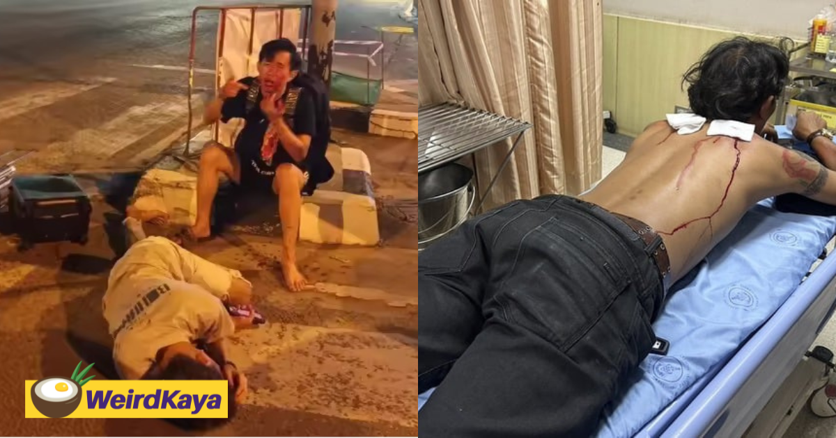 2 sg men left bleeding after they allegedly refused to pay hotel bill in thailand | weirdkaya