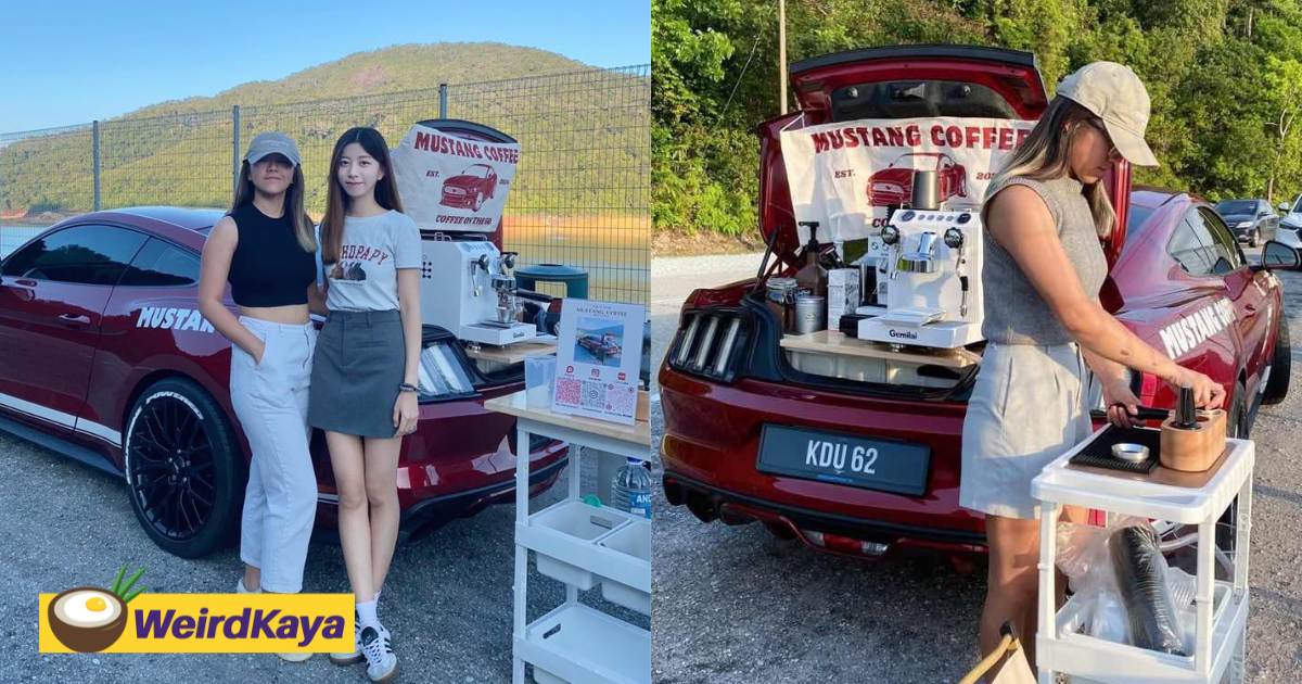 We quit our six-figure salaries to start a roadside coffee shop in a mustang at penang | weirdkaya