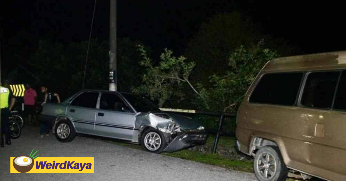 10yo m'sian boy wrecks parents' car while taking it for a ride with 9yo neighbour | weirdkaya