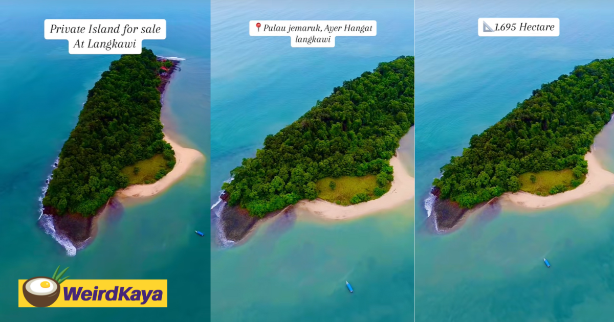 Private island near langkawi up for sale for over rm9mil | weirdkaya