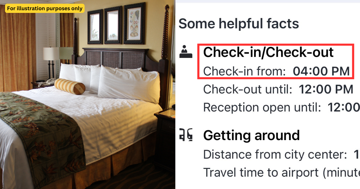 'it's ridiculous! ' - m'sian slams hotels for imposing 4pm check-in policy | weirdkaya