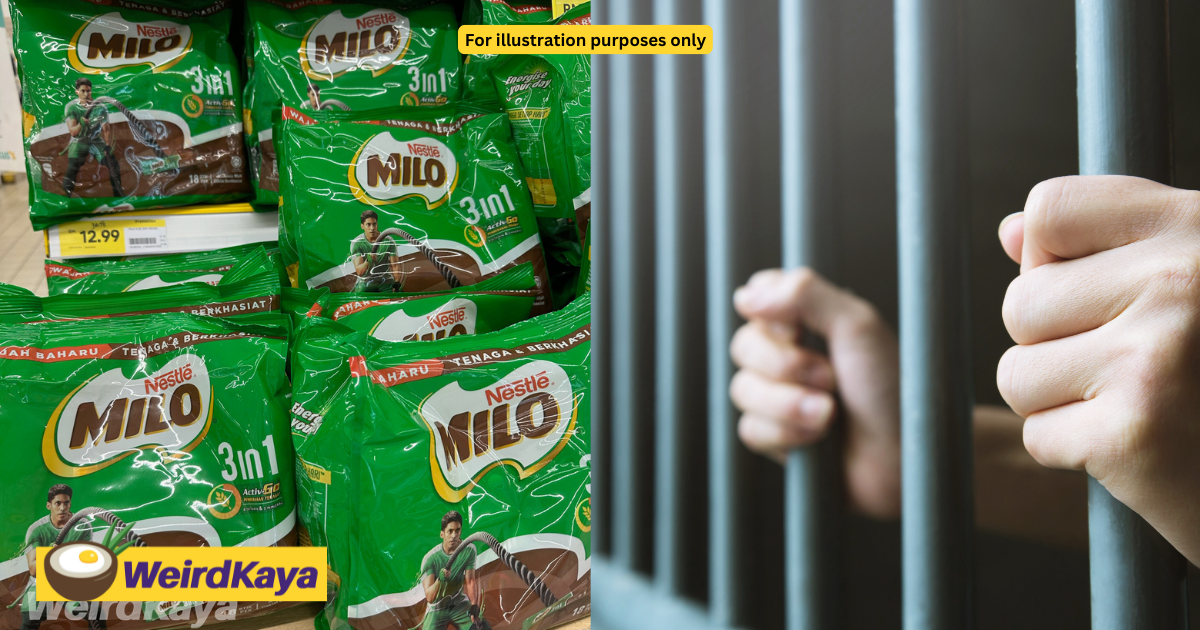 M'sian couple jailed 28 days for stealing milo to fund mum's dialysis treatment | weirdkaya