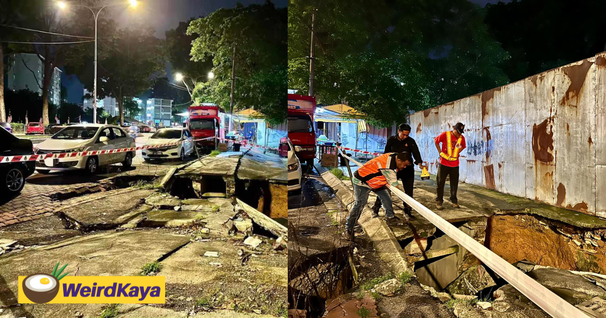 No, our sewer pipes didn't cause sinkhole at kampung kerinchi, indah water clarifies | weirdkaya