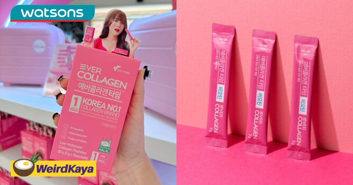 Korea’s no. 1 collagen brand, ever collagen, is now available at watsons – here’s why you need it | weirdkaya