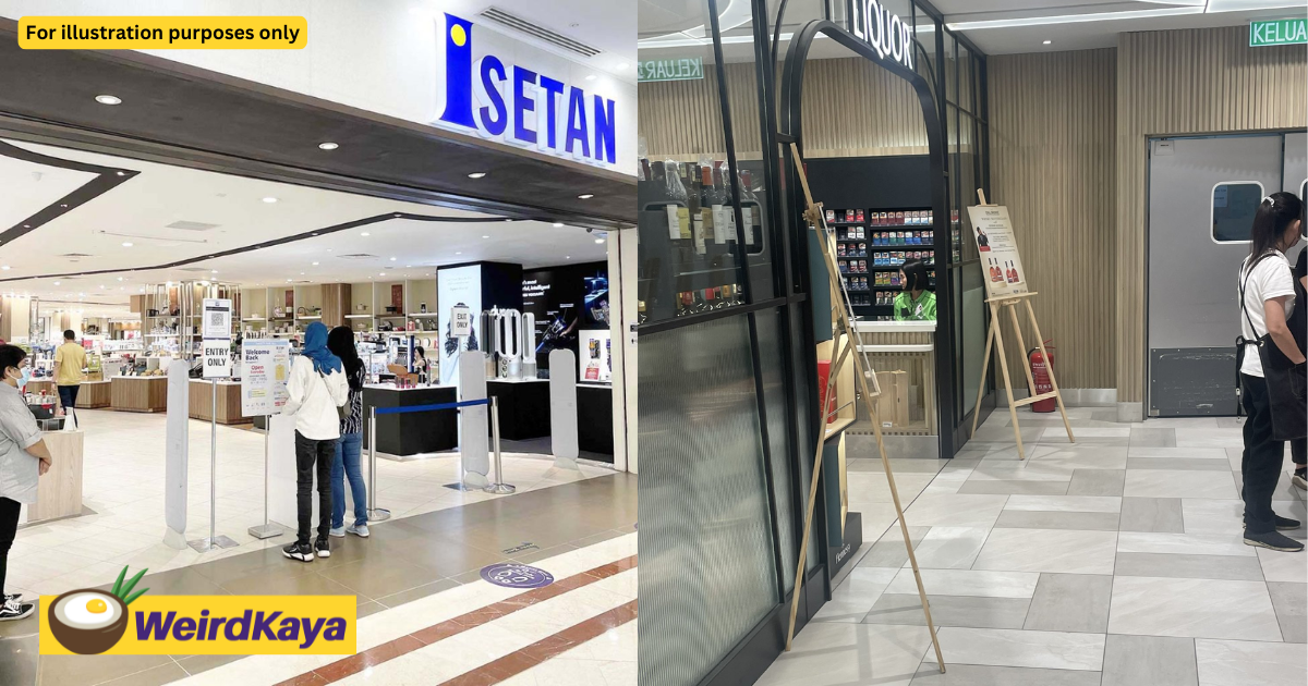 Isetan klcc praised by m'sians for placing cigarettes at 'non-halal' section | weirdkaya