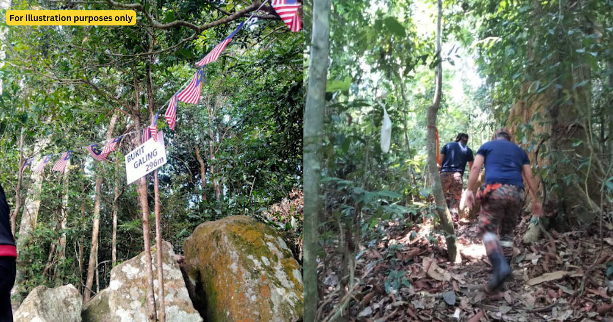 32yo m'sian man dies while hiking at bukit galing due to suspected heart attack | weirdkaya