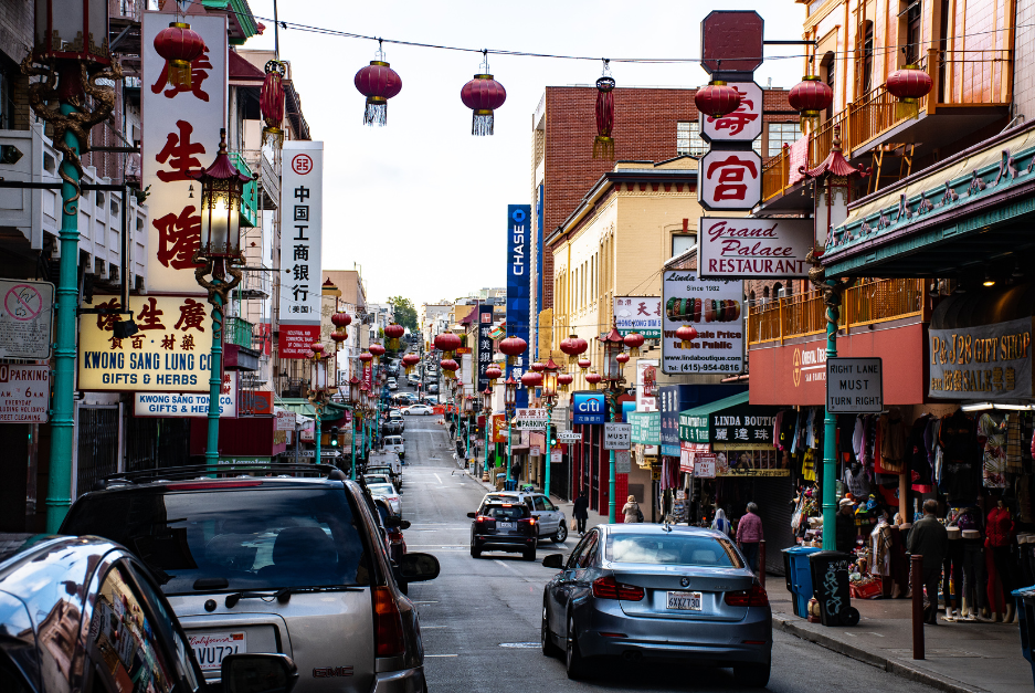 Streets in china