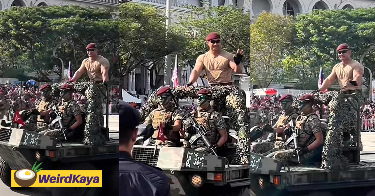 Abang Askar Has Officially Won Netizens' Hearts During This Year's Merdeka Parade