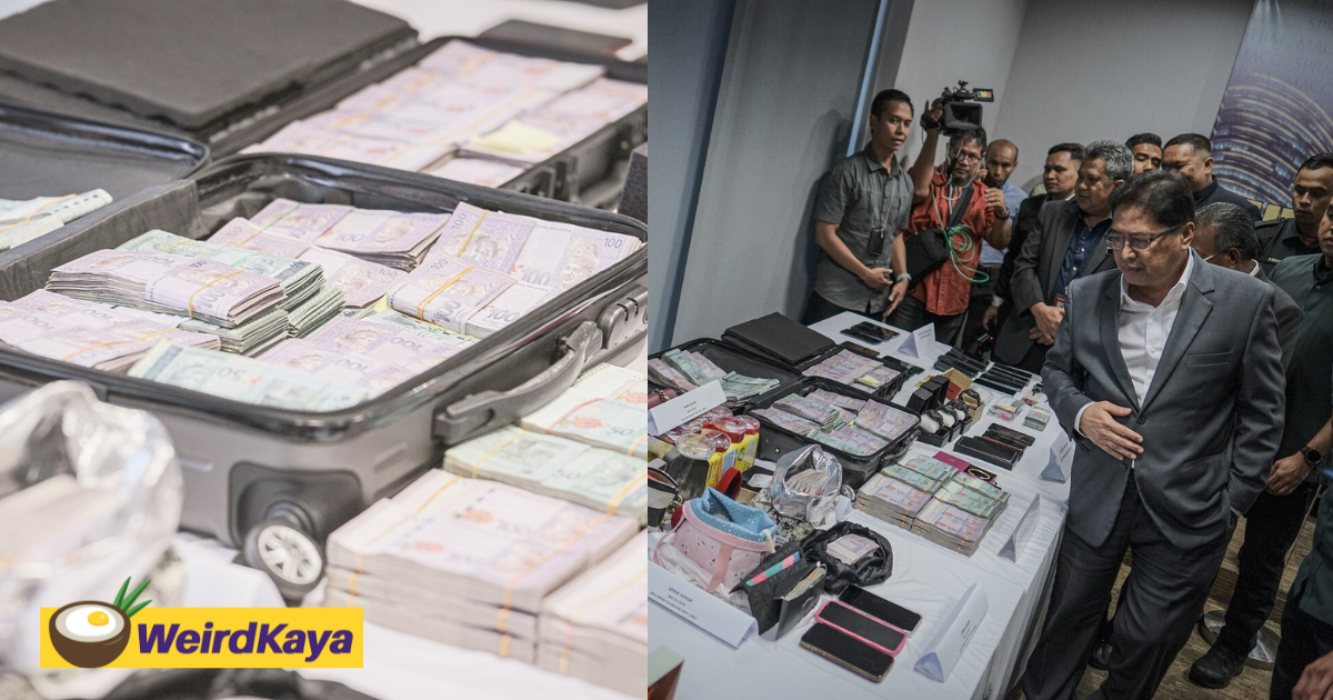 Macc finds rm800k in cash hidden by 2 immigration officers who earn rm2. 2k monthly | weirdkaya