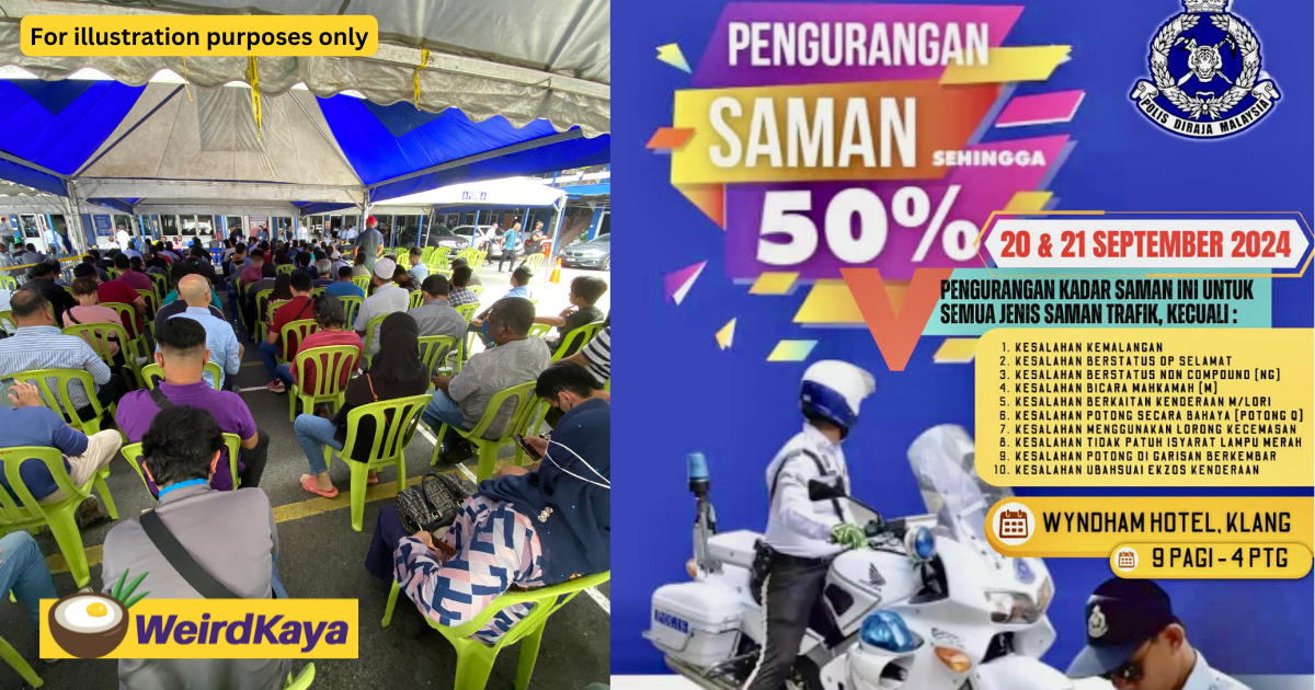 M'sians to enjoy 50% discount on traffic summonses starting today until sept 21 | weirdkaya