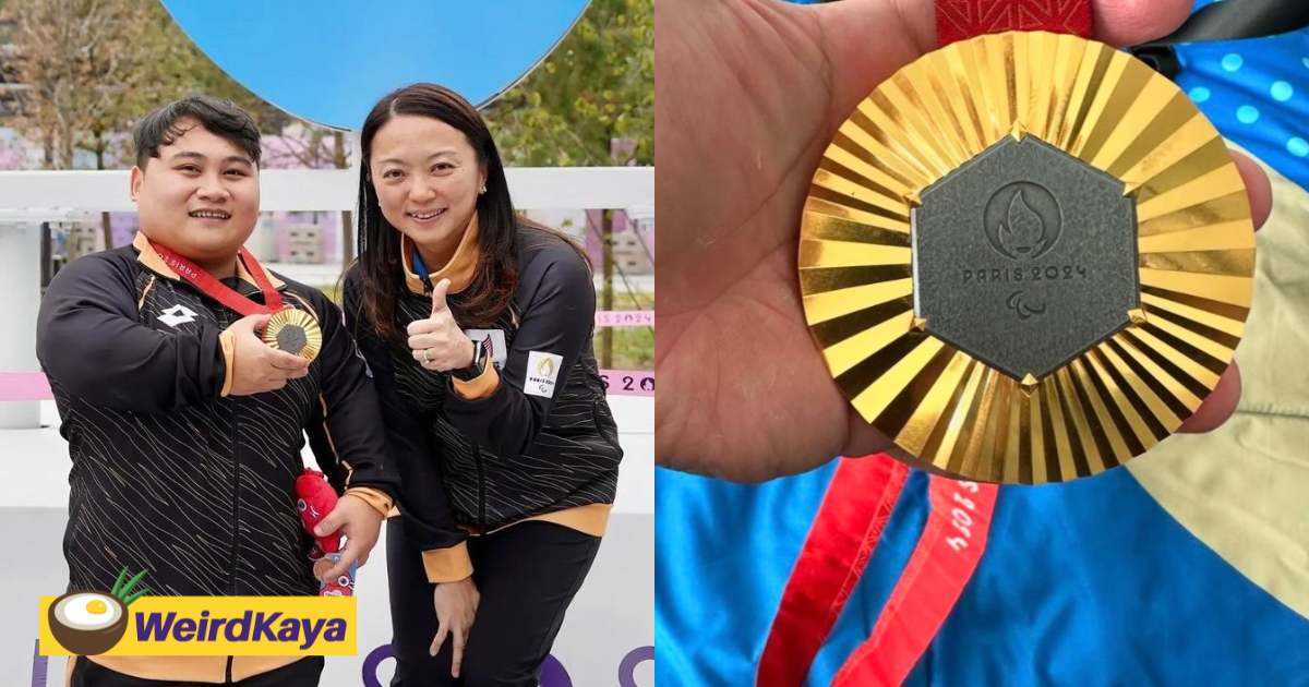 Bonnie bunyau awarded rm500,000 for defending gold medal at paris paralympics | weirdkaya