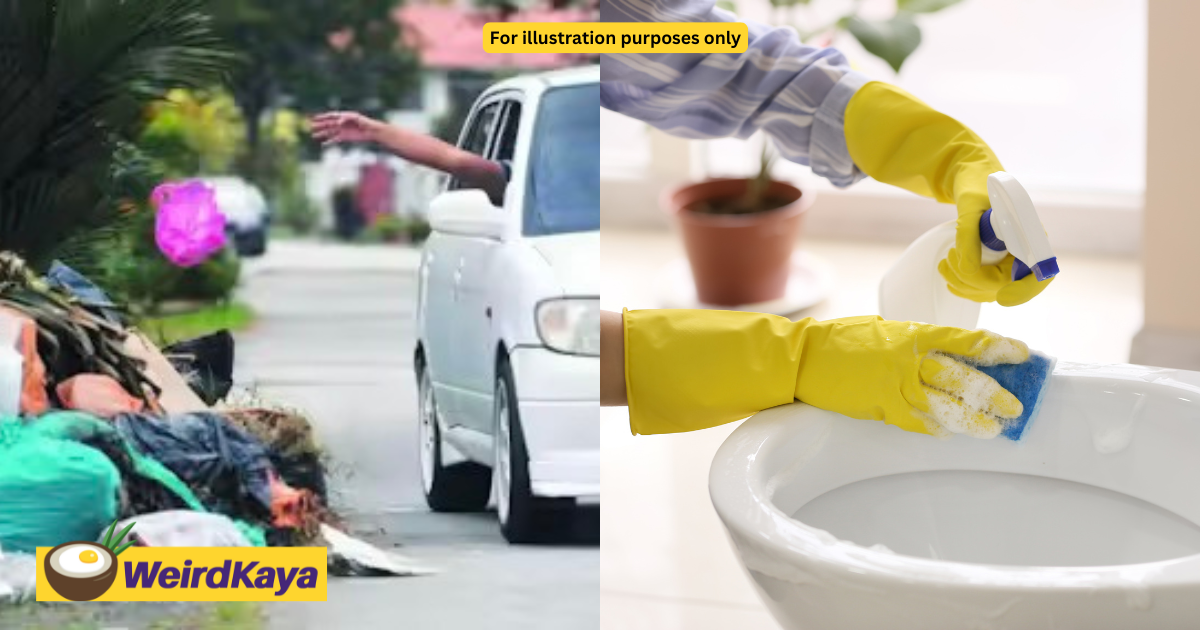 M'sians caught littering in public will be made to clean toilets & drains | weirdkaya