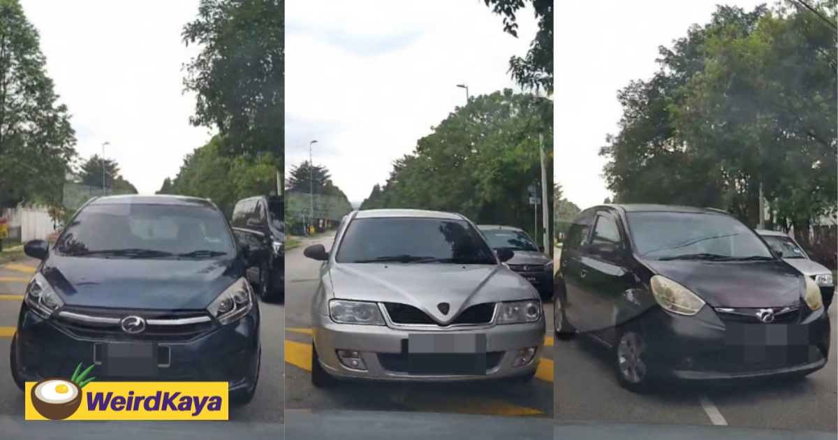 M’sian Driver Refuses To Give Way To 7 Cars That Drove Against Traffic In KL