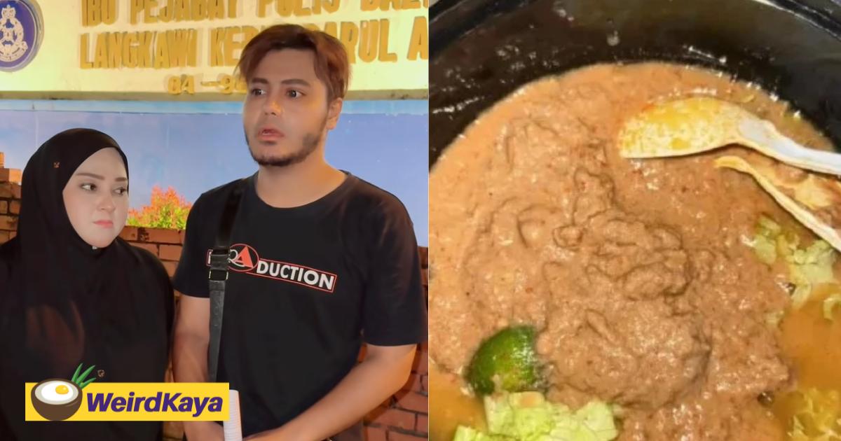 M'sian influencer slammed for serving bad laksa, files police report to 'clear his name' | weirdkaya