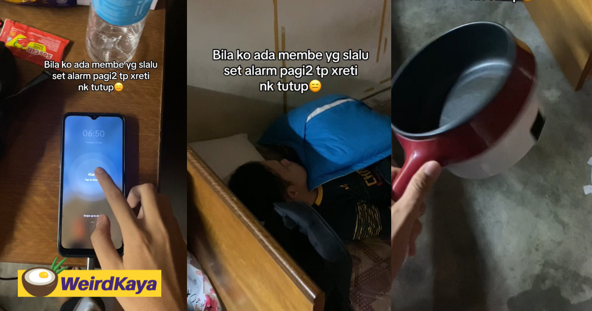 M'sian Student Sleeps Through Alarm As Roommate Takes Math Quiz At 6.50AM To Turn It Off