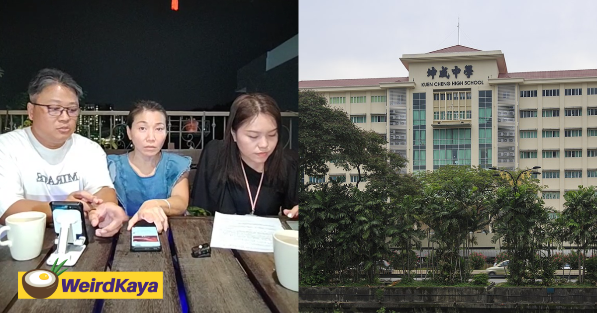 Parents of kuen cheng high school victim to donate rm80k in condolences funds to charity