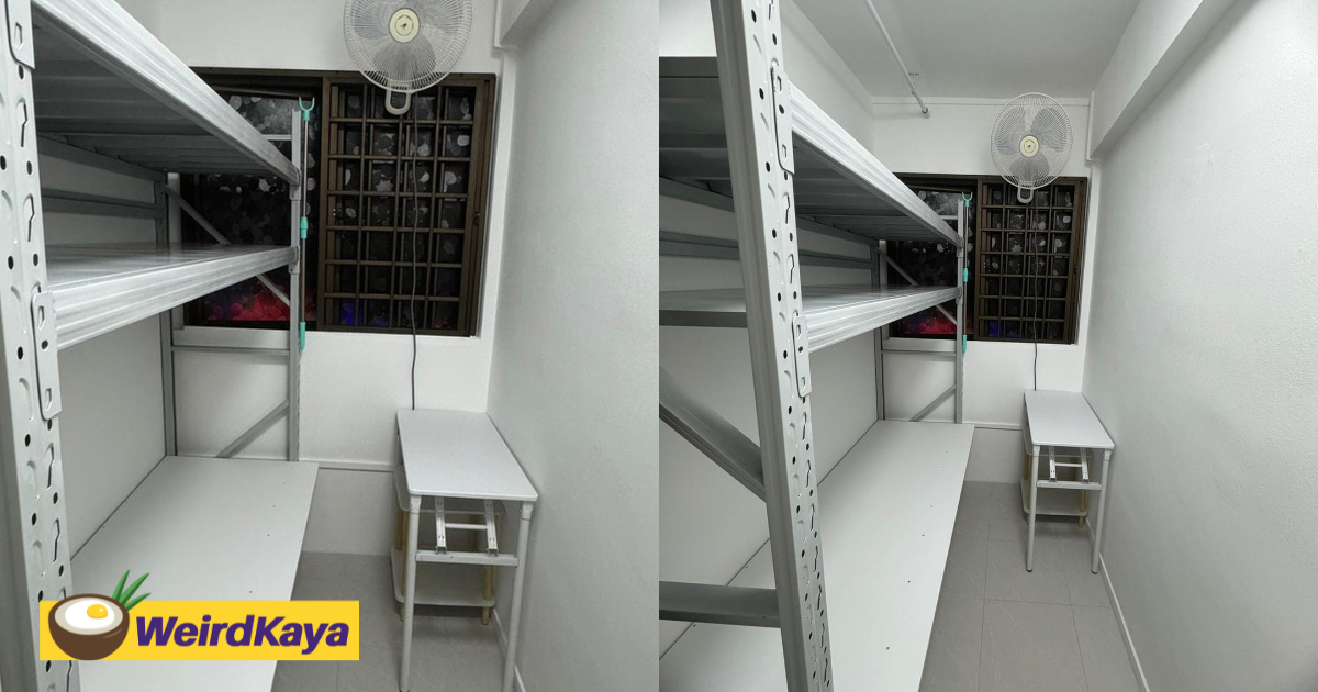 'looks like a morgue! ' - netizens shocked by tiny room being rented out for rm2,136 in sg | weirdkaya