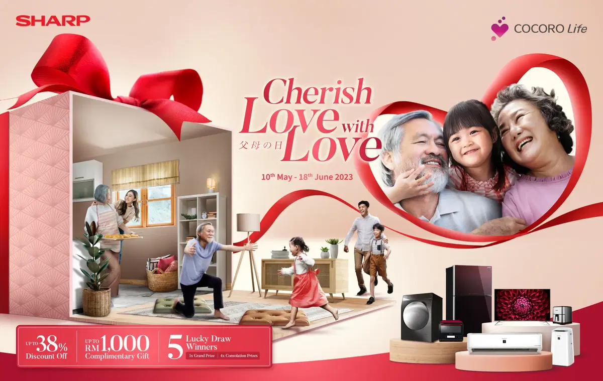 Sharp cherish love with love