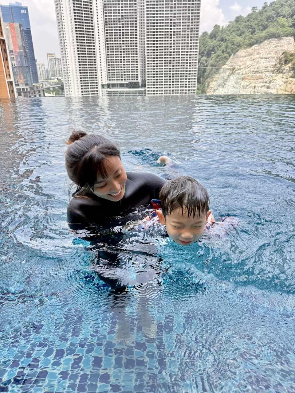 JJ with her student