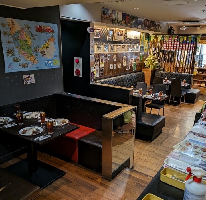 Malay asian cuisine in shibuya, japan