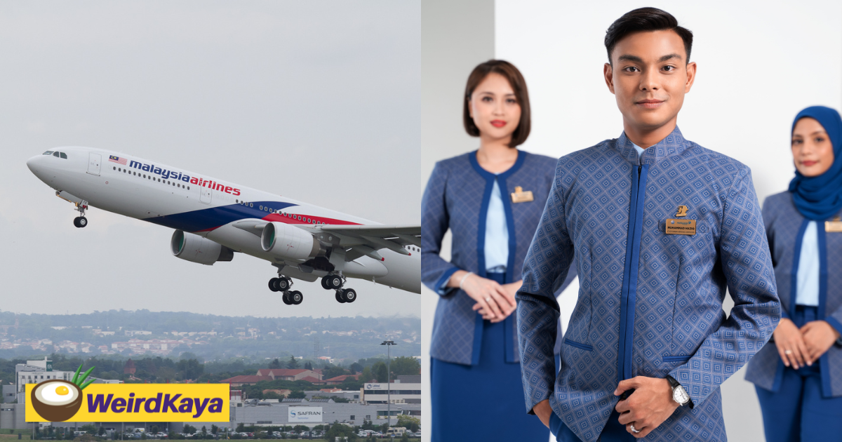 Malaysia airlines unveils new ‘songket' inspired uniform for ground staff | weirdkaya
