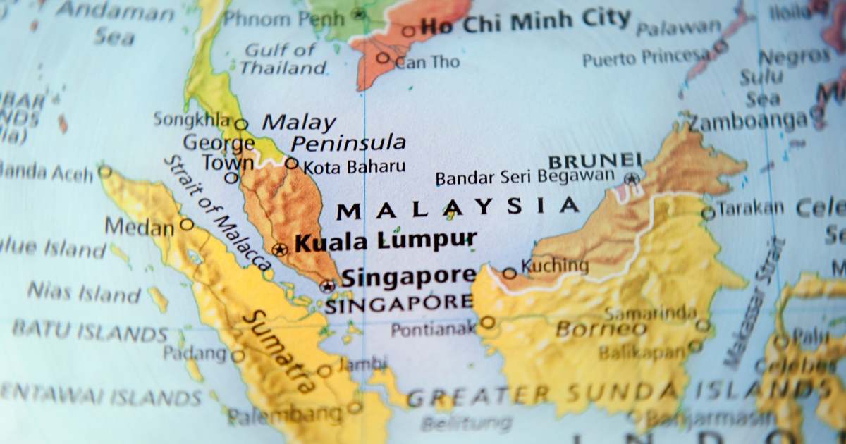 Malaysia map