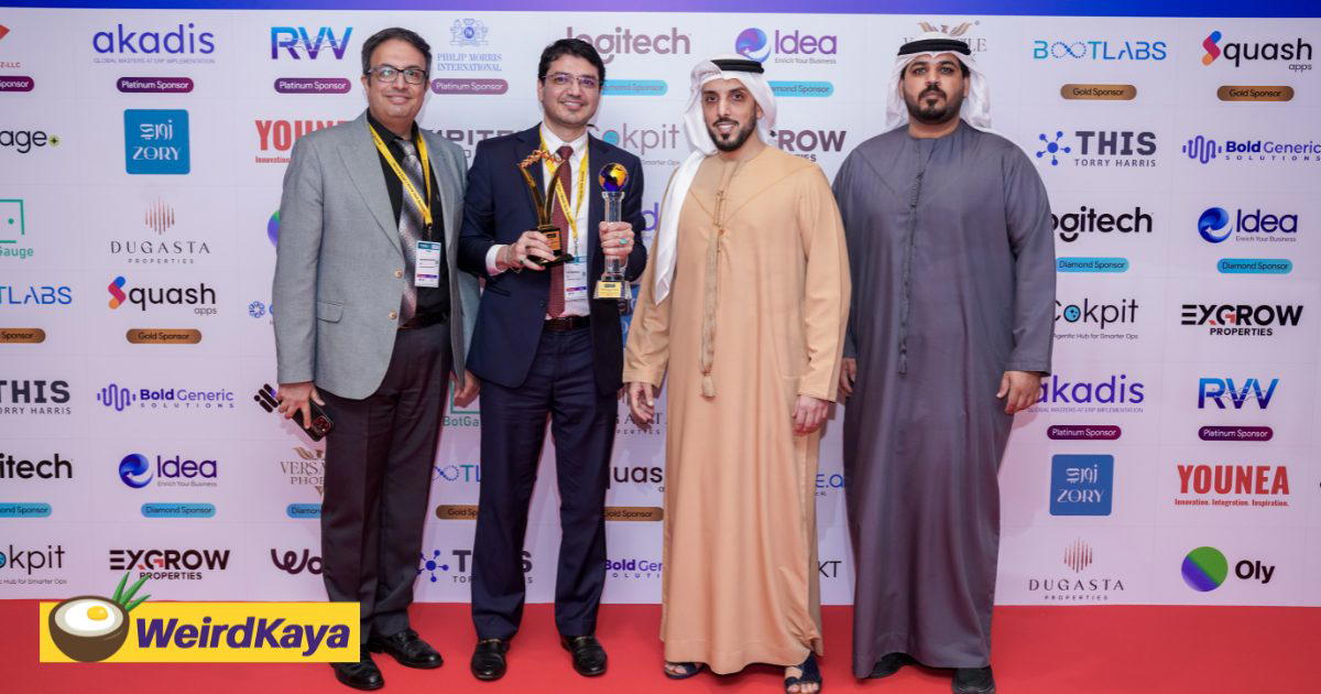 Malaysia Tech Firm CEO Receives Dual Awards At Dubai AI Summit