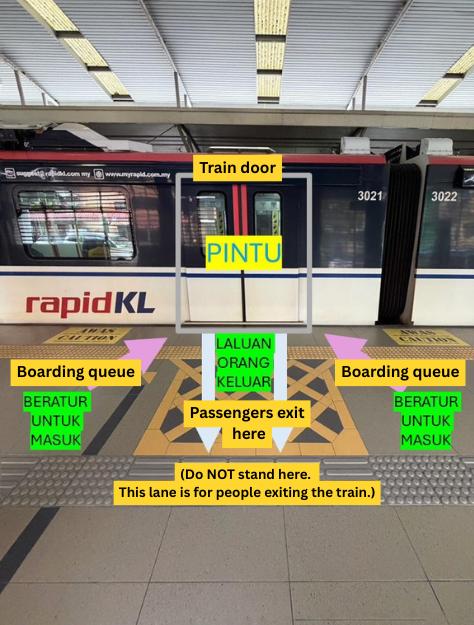 Malaysia train etiquette