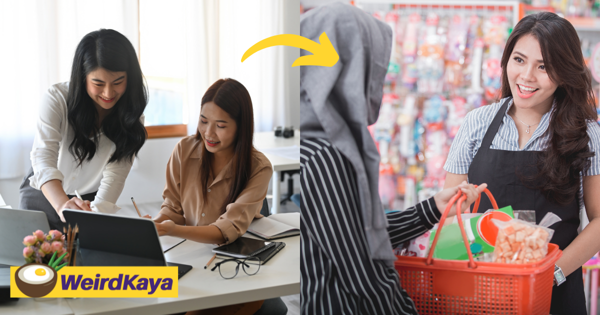 35yo m'sian who used to earn rm3,700 monthly resigns and now works as cashier, says her life's much better | weirdkaya