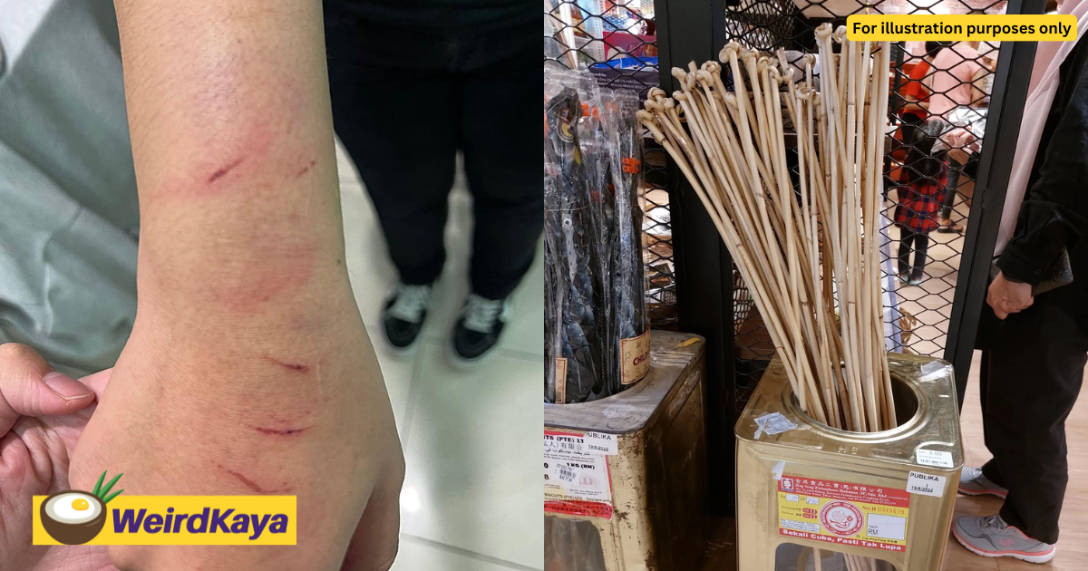 SG Man Whips GF With Cane After She Accused Him Of Cheating On Her