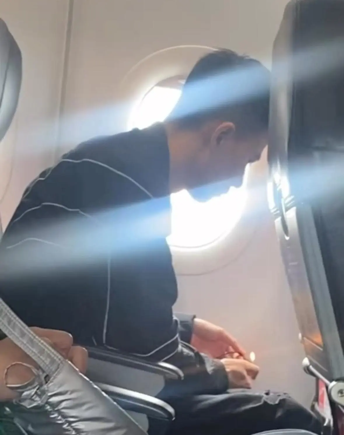 Man Caught Using Lighter To Burn Object During Plane’s Final Descent