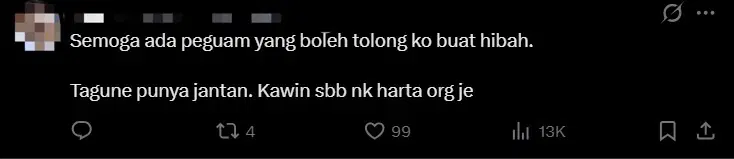 M'sian Man Files Legal Notice To Claim Wife's Assets While She Was Battling Terminal Brain Cancer comment 2