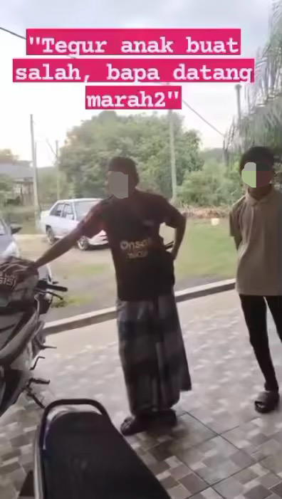 Man confronts neighbours over scolding 2