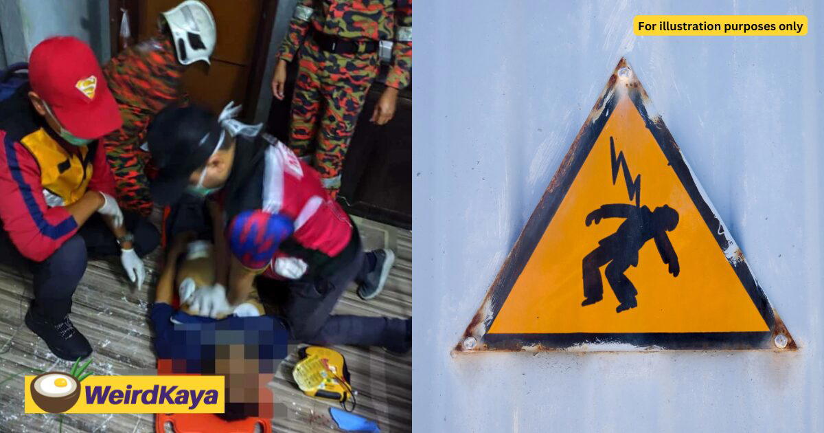 M'sian Man Gets Electrocuted While Working On His House's Ceiling In Melaka