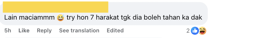 Man fake accident Penang mall comment 01