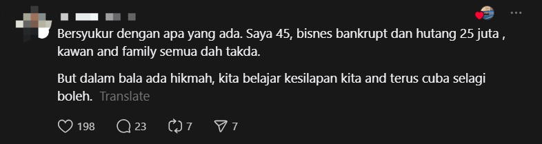 'I Feel Ashamed & Worthless' — M'sian Man In His 40s Who Was Jobless Since 2020 Says Wife Provides For Family comment 1
