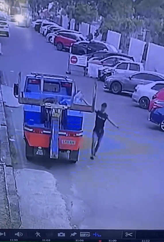 Man pours gasoline on MBJB tow truck