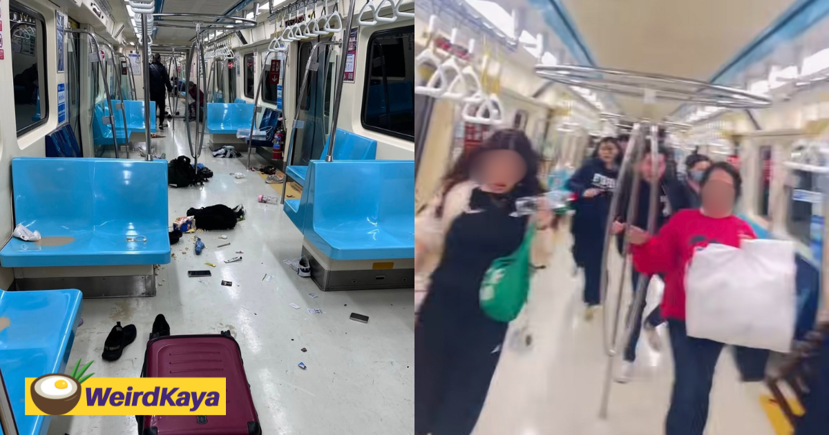 Man Shouts & Smashes Window With Umbrella On Taipei MRT, Causes Panicked Passengers To Flee