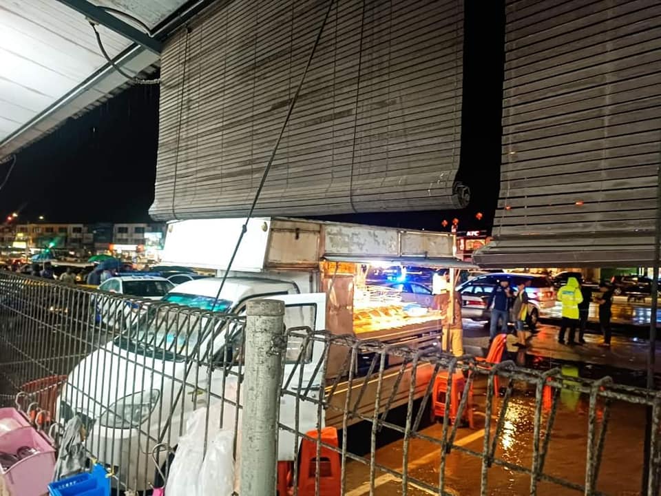 Man stabbed to death port dickson lukut food court 01