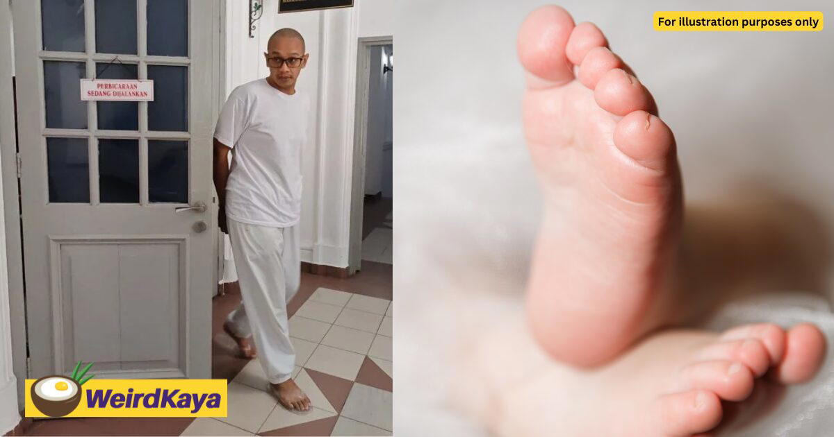 M'sian Man Accidentally Steps On GF's 3yo Baby, Jailed 10 Years For Her Death