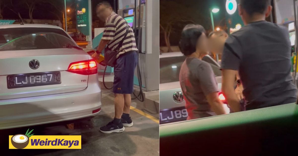 Man Who Allegedly Covered Car Plate To Refuel SG-Registered Car With RON95 Surrenders To M'sian Police