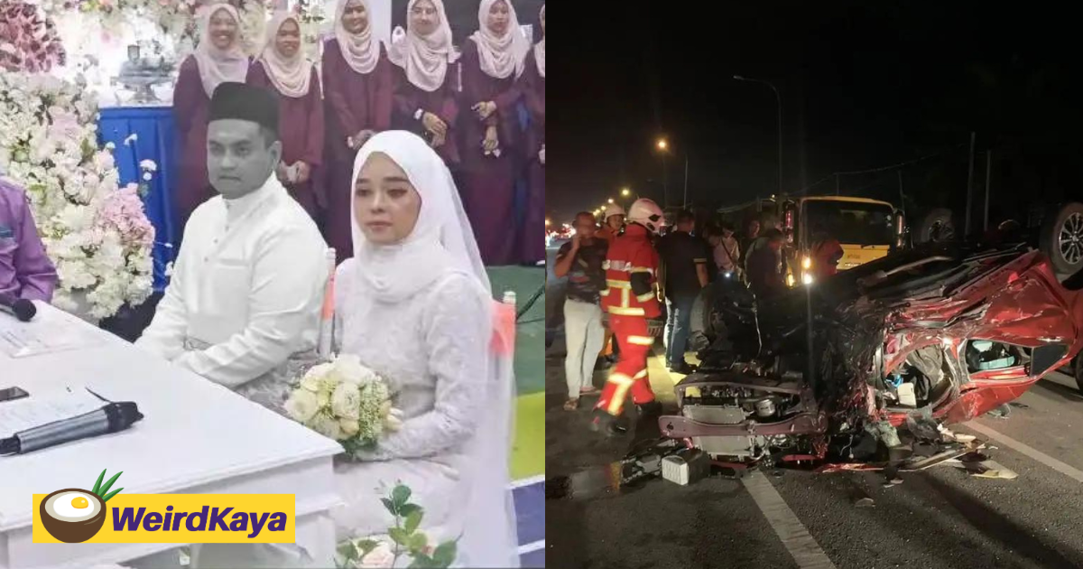 M’sian man who tried to help newlyweds in car crash passes away from his injuries | weirdkaya