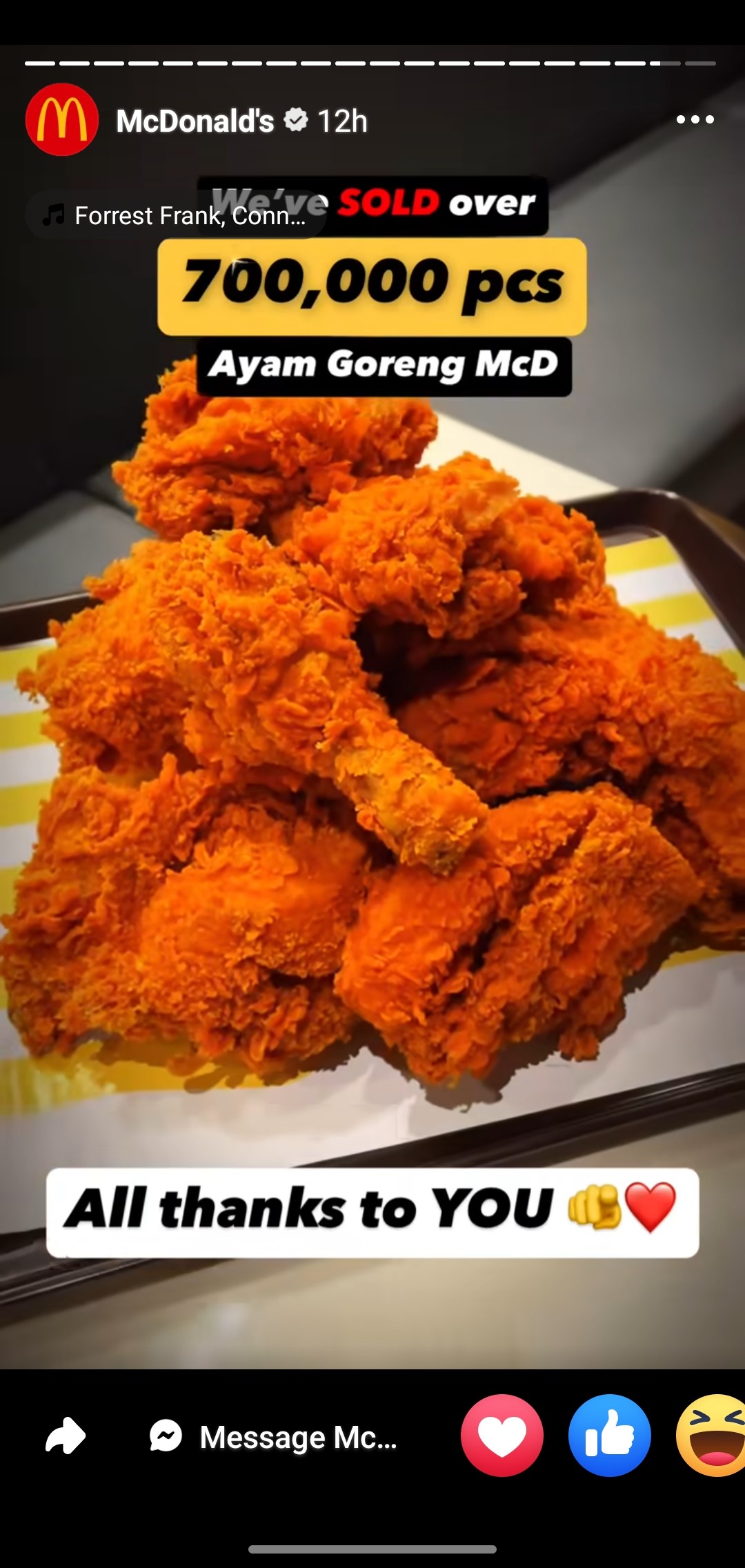 Mcdonald fried chicken promotion