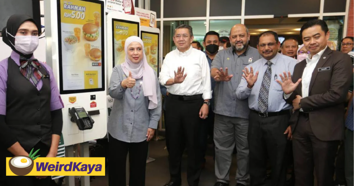 Mcdonald's malaysia launches its own menu rahmah for rm5 | weirdkaya