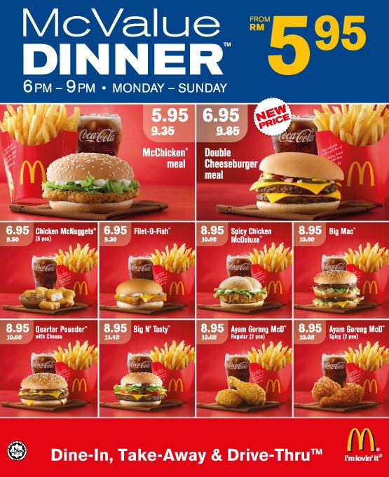 Mcdonald's rm5. 95 mcchicken set meal poster back in 2012 resurfaces online, netizens reminisce the good ol' days | weirdkaya