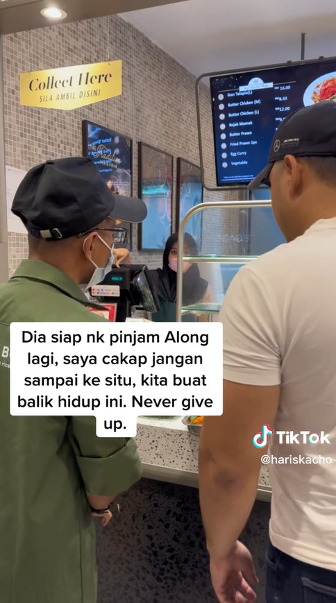 Kind m'sian man treats jobless man who only had rm10 to a meal at pavilion kl | weirdkaya