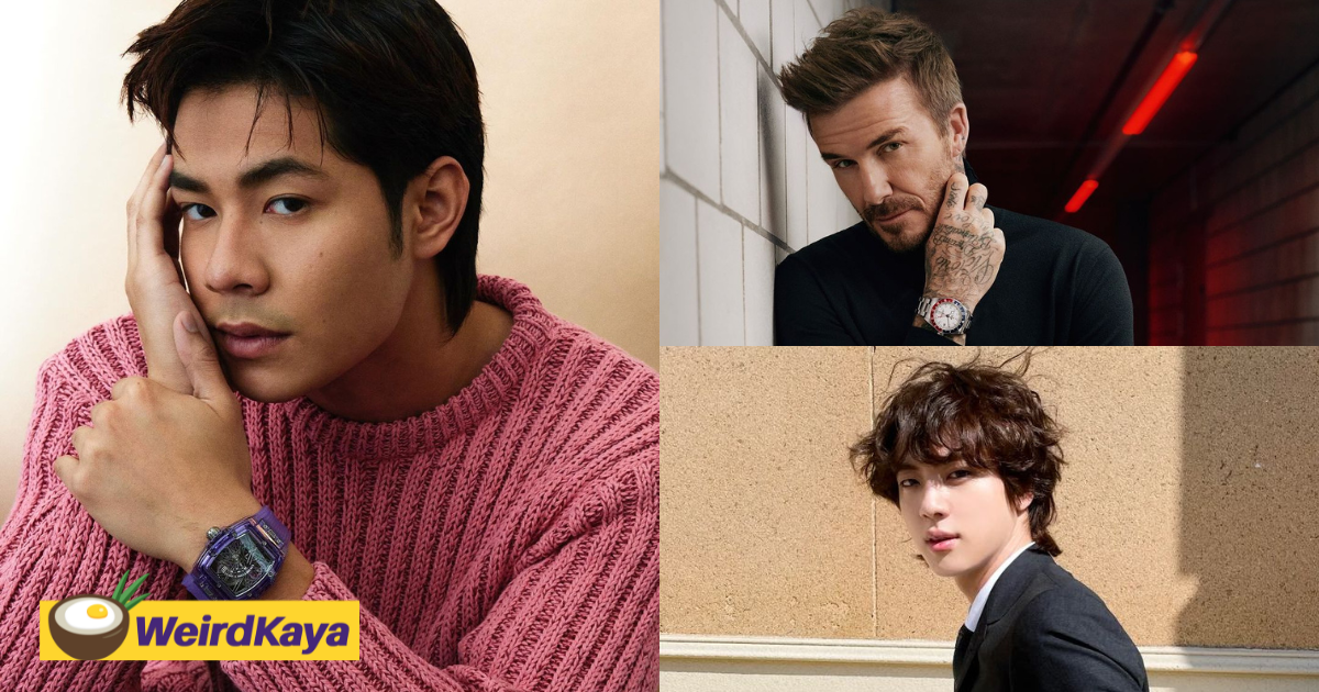 M'sian actor meerqeen ahead of bts's jin and david beckham in ‘2023 most handsome faces’ list | weirdkaya