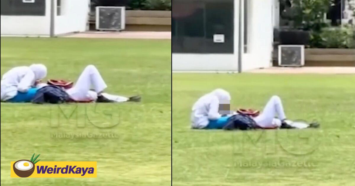 Melaka Students Caught In "Compromising" Position At Field, Sparks Concern | WeirdKaya